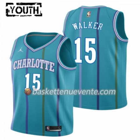Maillot Basket Charlotte Hornet Kemba Walker 15 Jordan Classic Edition Swingman - Enfant